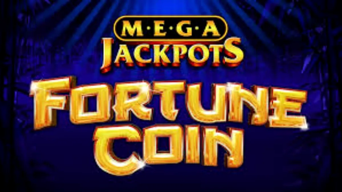 Tampilan layar permainan slot Fortune Coin Mega Jackpot di perangkat mobile